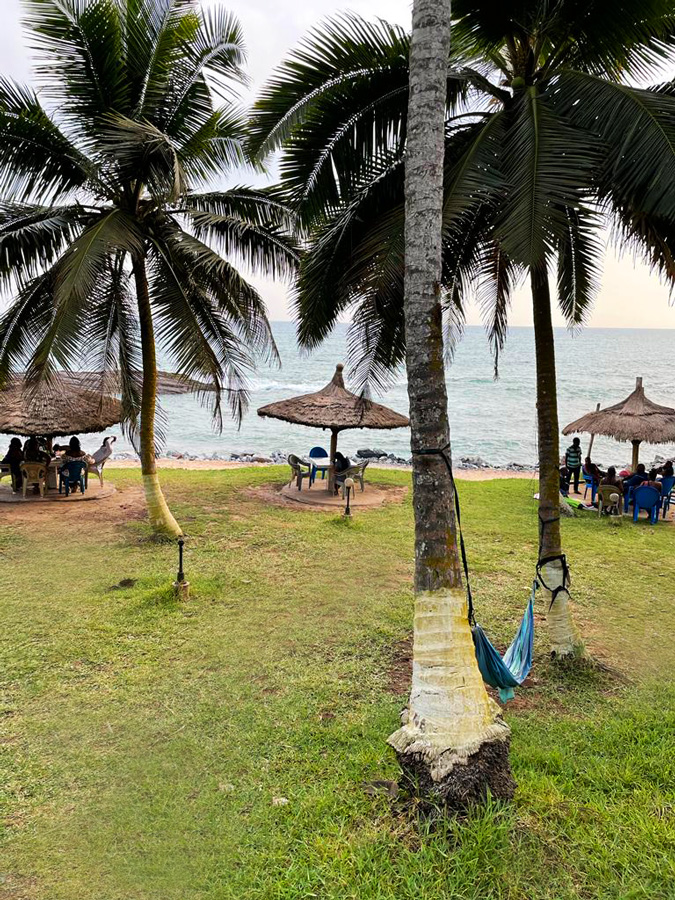 Beach in Accra